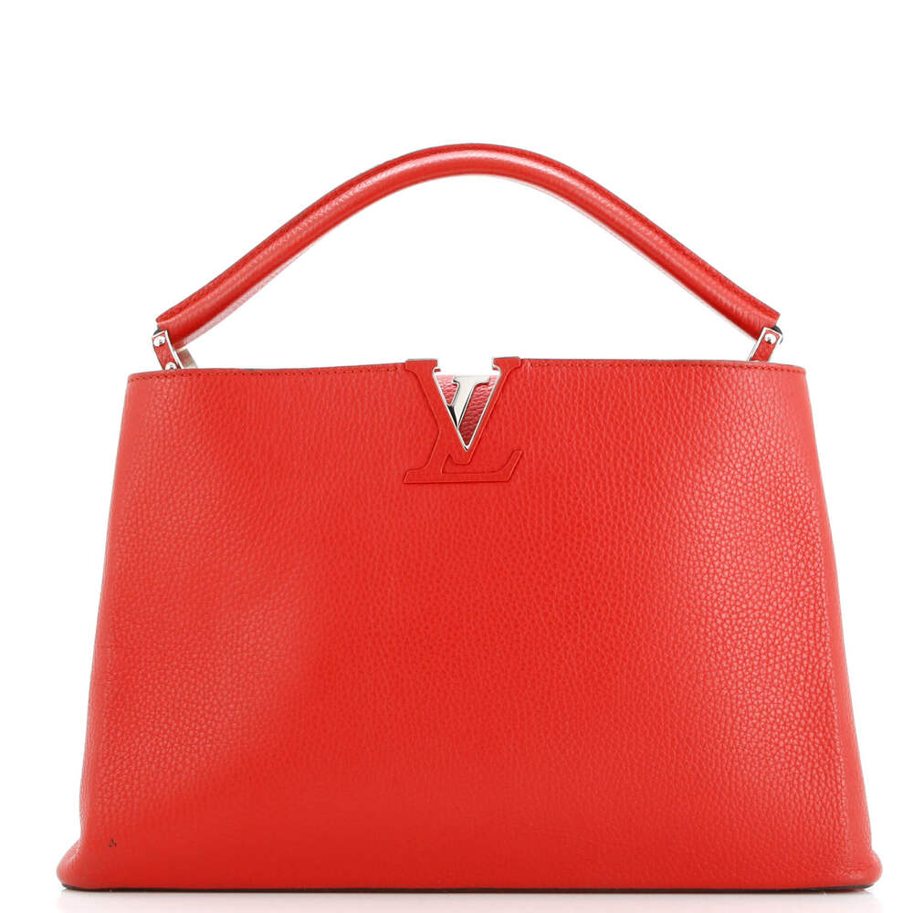 Louis Vuitton Capucines Bag Leather Mm #220439L18B